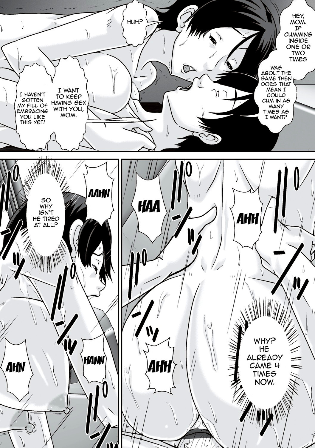 Hentai Manga Comic-Hey! What Are You Doing Making a Pass at Your Mother!-Read-100